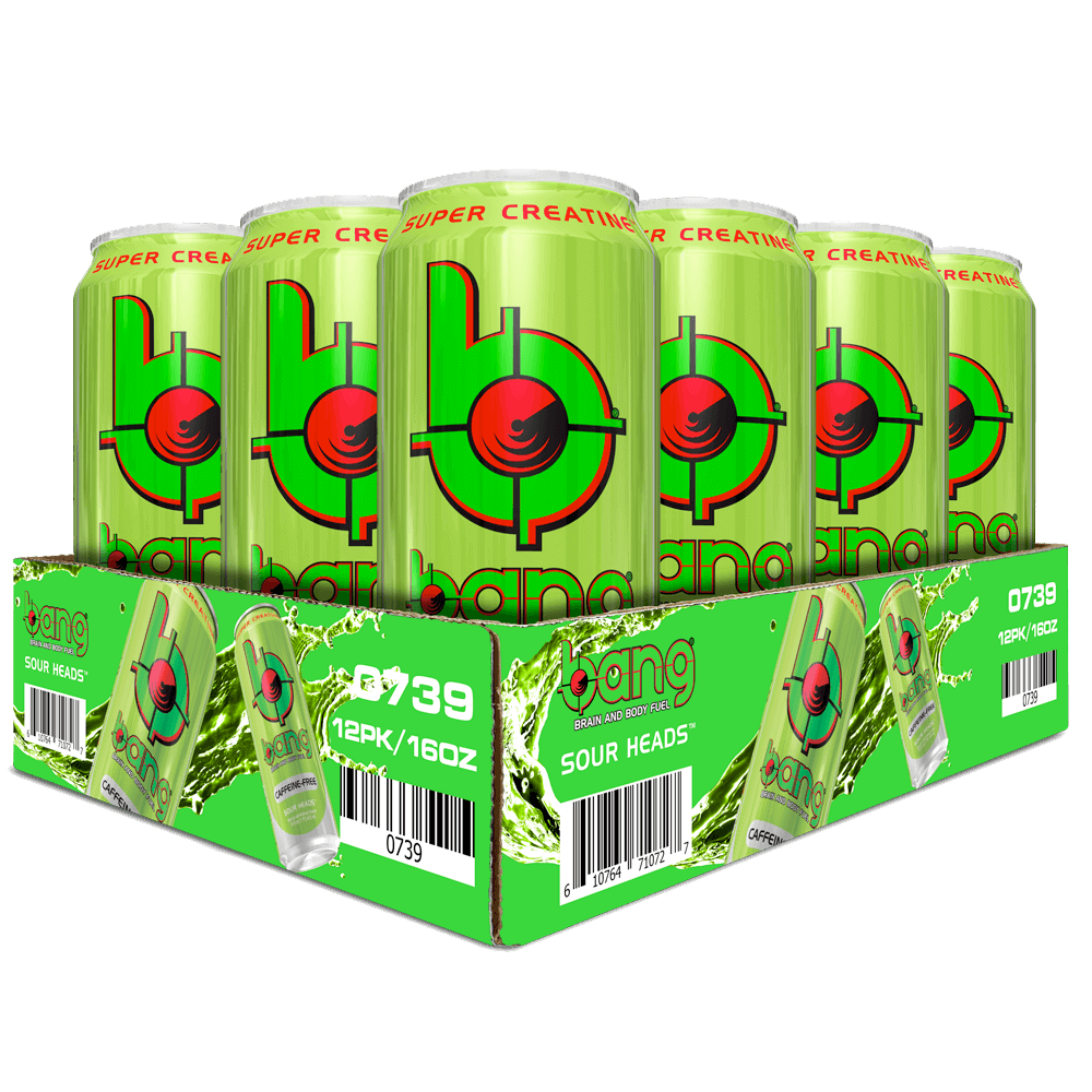 BANG – 12 PACK CAFFEINE FREE