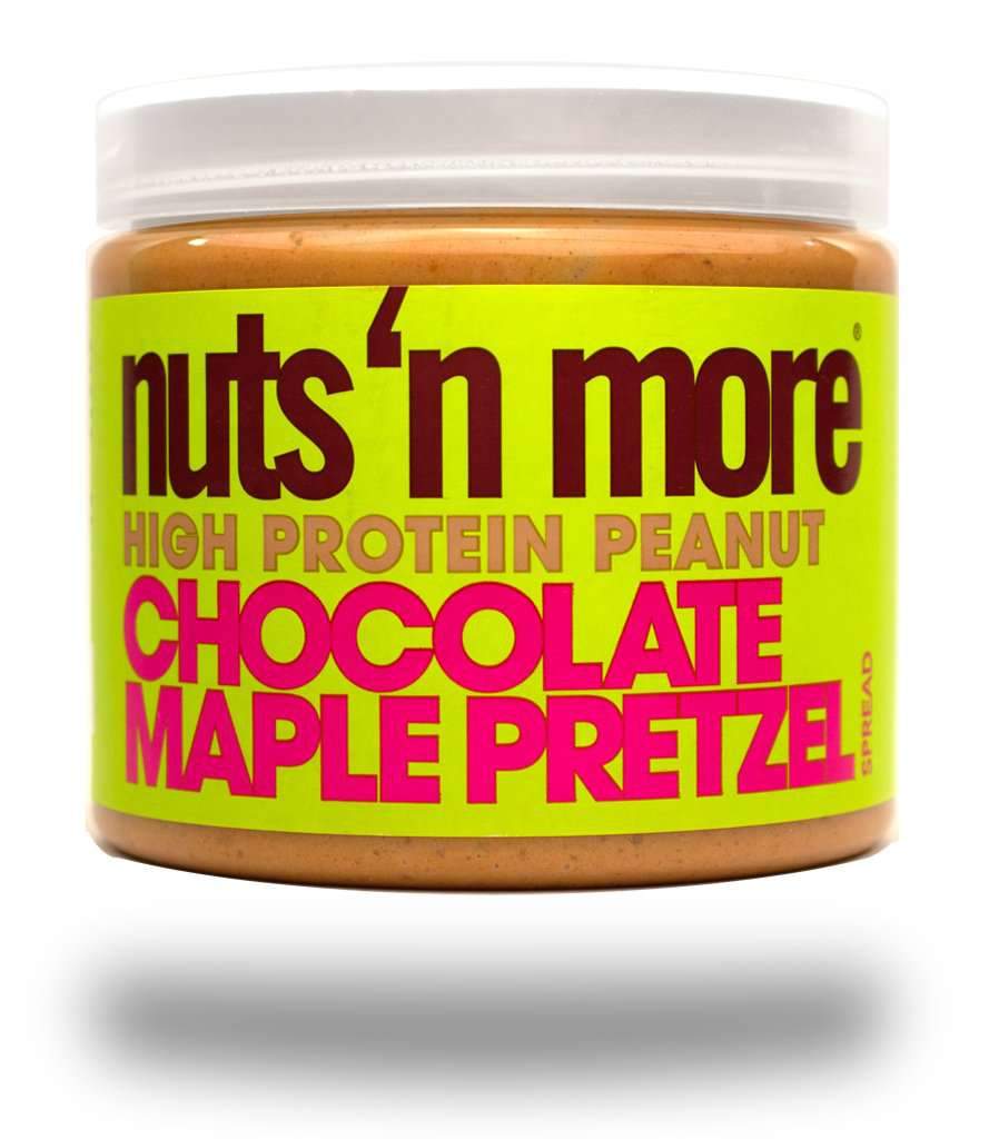 CHOCOLATE MAPLE PRETZEL HIGH PROTEIN PEANUT SPREAD