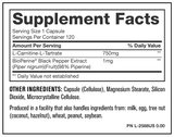 CARNITINE 120 CAPSULES