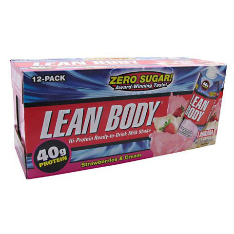 LEAN BODY RTD STRAW 17oz 12/CS