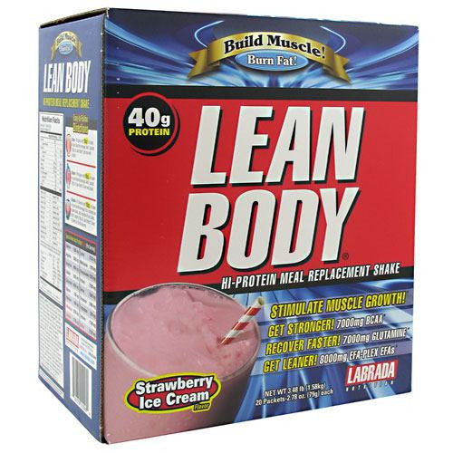 LEAN BODY STRAWBERRY 20/PACK