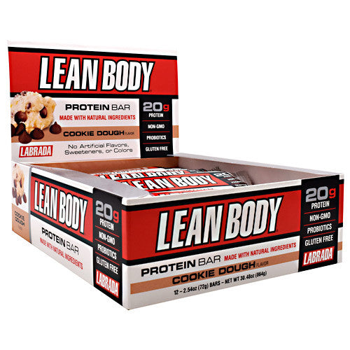 LEAN BODY BAR CKIE DOUGH/BX