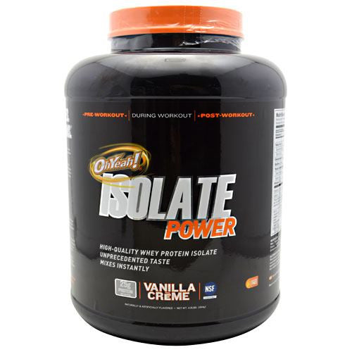 OH YEAH ISOLATE POWDER VAN 4LB