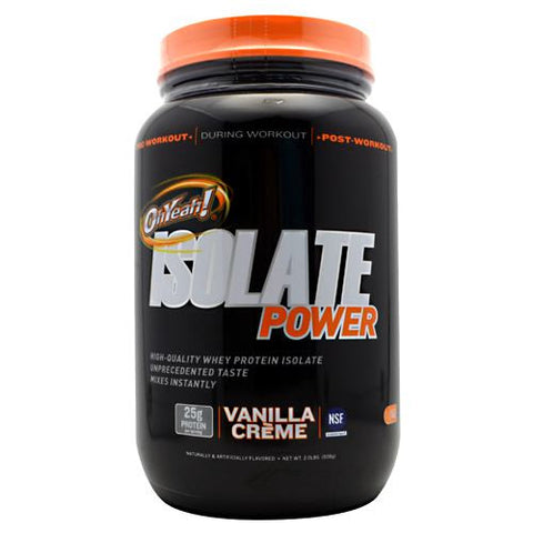 OH YEAH ISOLATE POWDER VANILLA 2LB