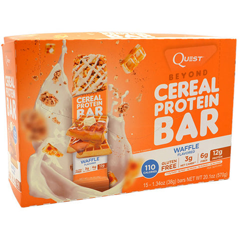 QUEST BAR CEREAL WAFFLE 15/BOX