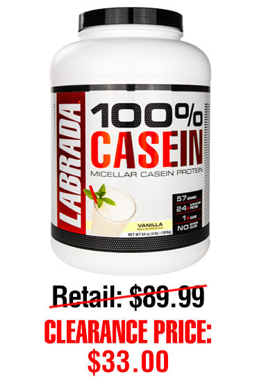 100% CASEIN VANILLA 4LB